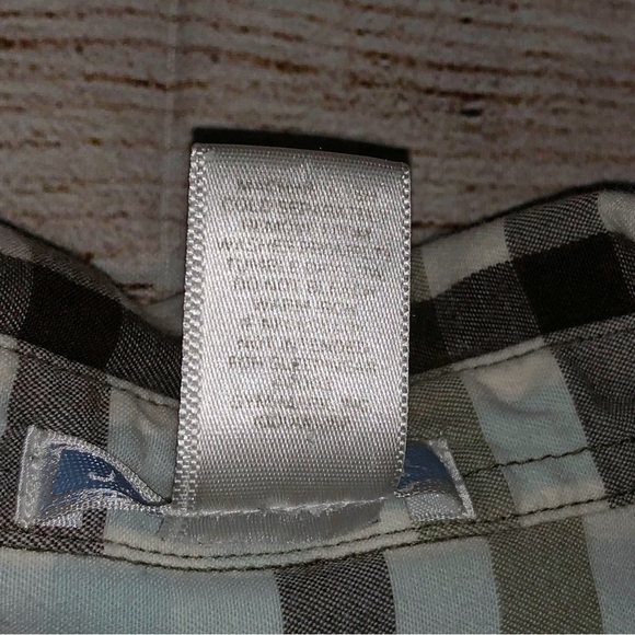 Janie and Jack Cream Plaid Button Up Shirt Size 18-24 Months - Picture 6 of 8